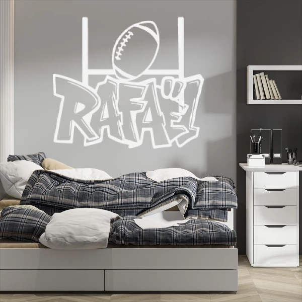 Sticker Rafaël Graffiti Rugby