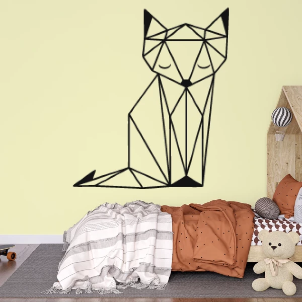Sticker Fox - Origami