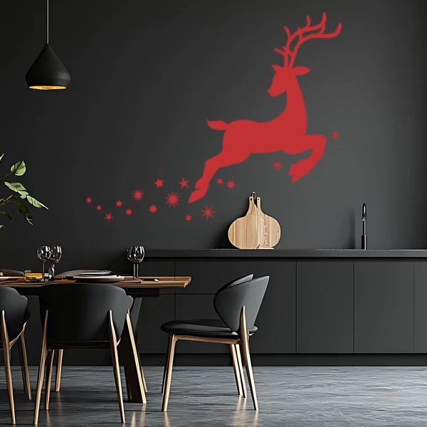 Sticker Christmas Reindeer