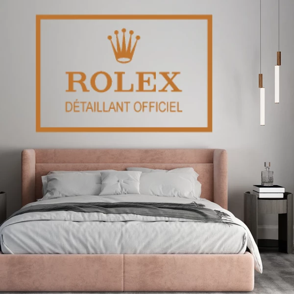 Sticker Rolex Detaillant 3 Logo