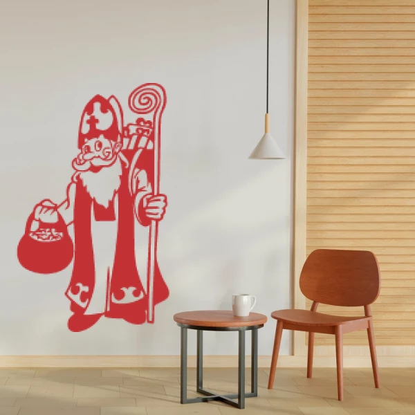 Sticker Saint Nicolas 01