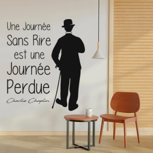 Sticker Sans Rire Chaplin