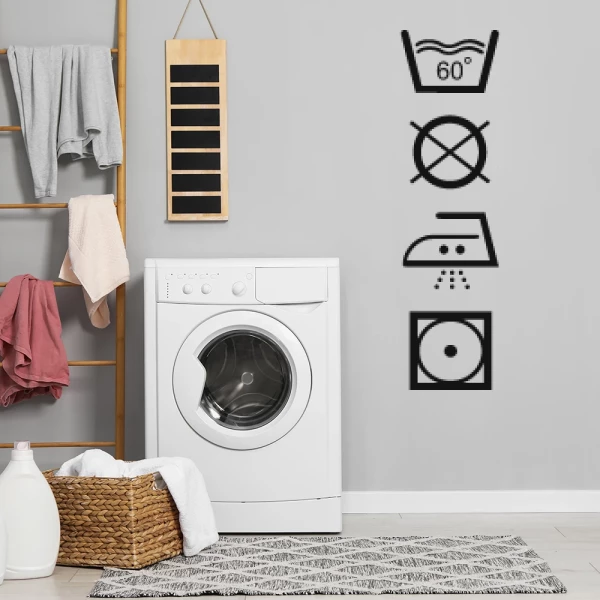 Sticker Washing symbols
