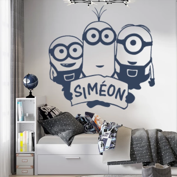 Sticker Siméon Trio of Minions