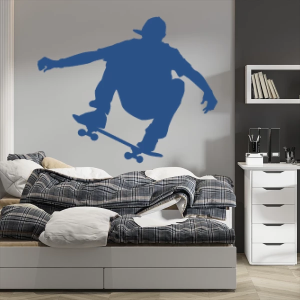 Sticker Skate Springen