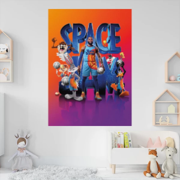 Sticker Space Jam - Lebron James