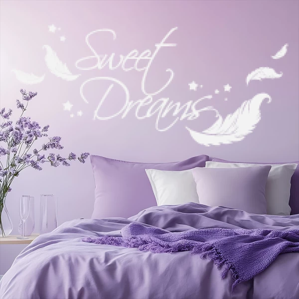 Sticker Sweet Dreams Feathers