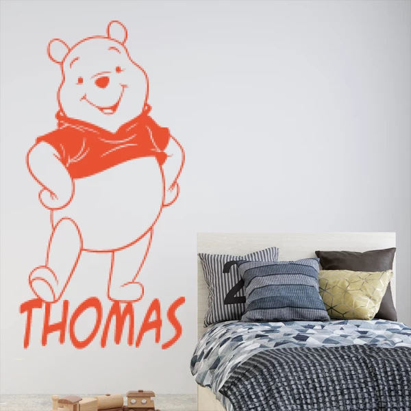 Sticker Thomas Winnie Standing 