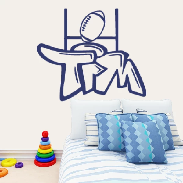 Sticker Tim Graffiti Rugby