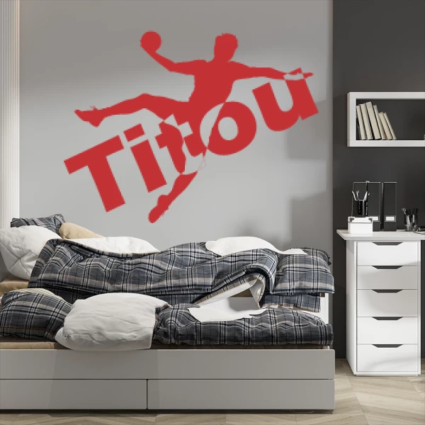 Sticker Titou Handball