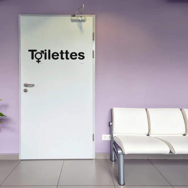 Sticker Toilettes - Mixed 