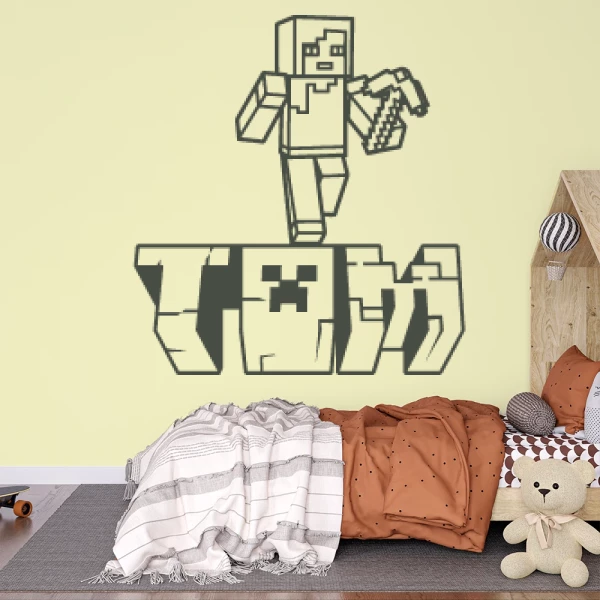 Sticker Tom Minecraft