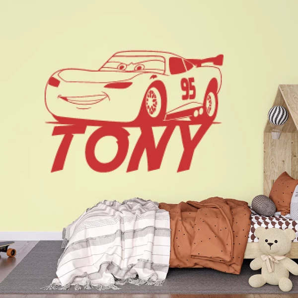 Sticker Tony Cars