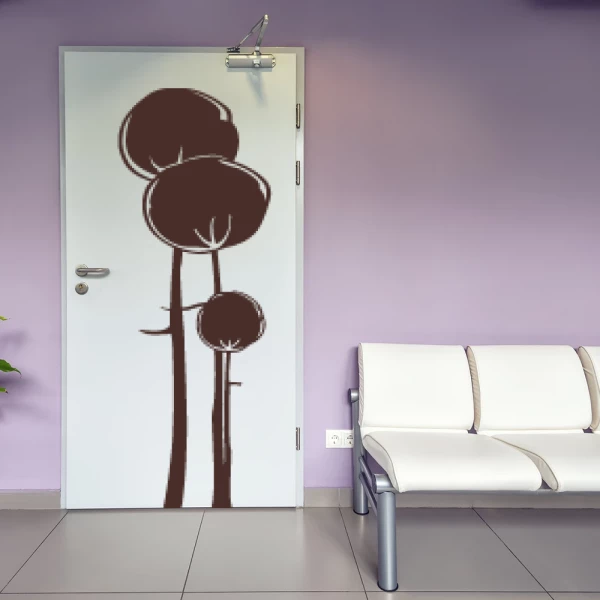 Sticker Three Trees