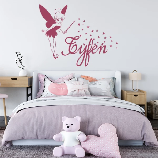 Sticker Typhen Script Tinkerbell Stars 2