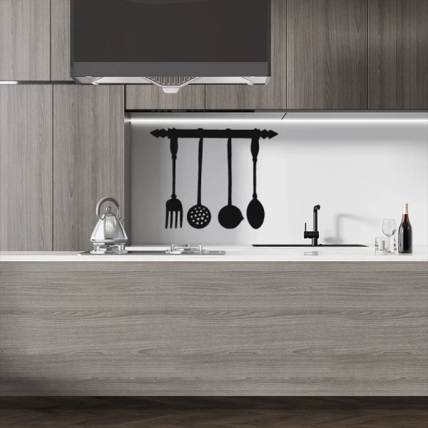 Sticker kitchen utensils