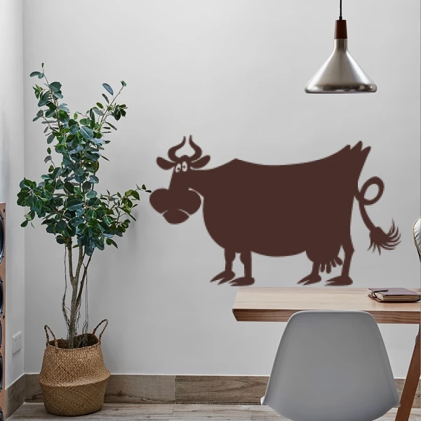 Sticker Funny Cow