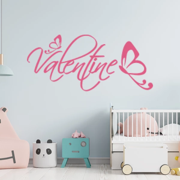 Sticker Valentine Butterflies