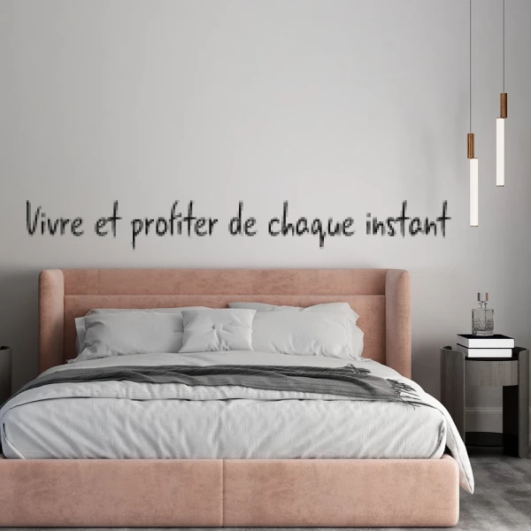 Sticker Vivre et profiter...