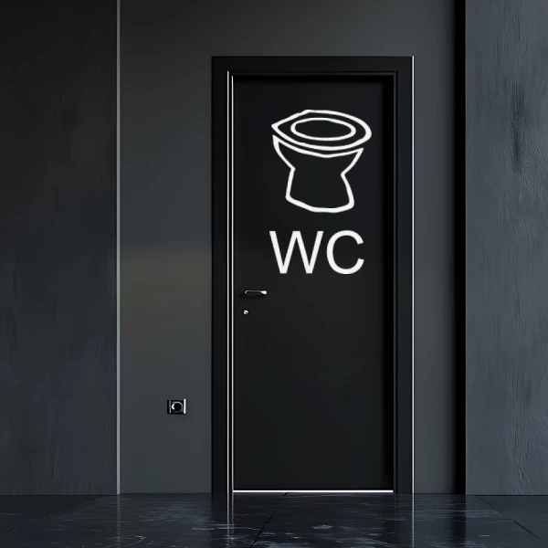 Sticker WC Lijnen