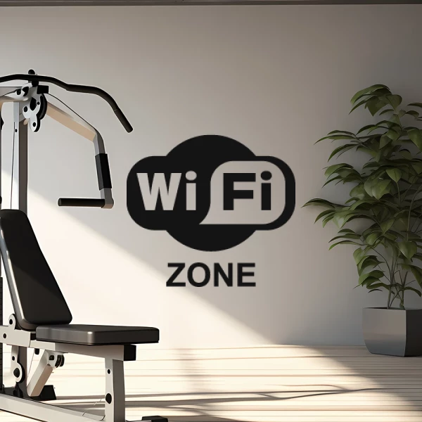 Sticker Wifi Zone