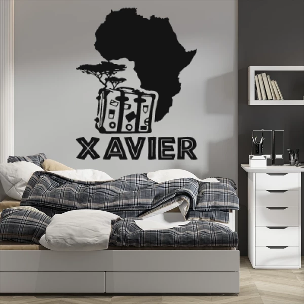 Sticker Xavier Travel Africa