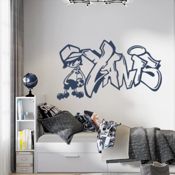 Sticker Yanis Graffiti Football