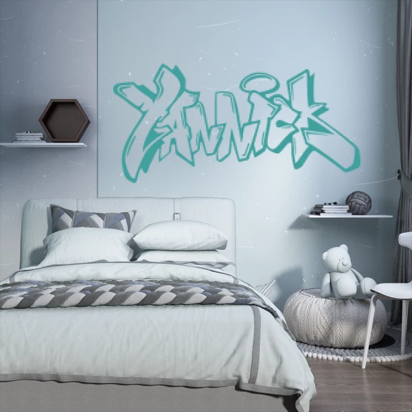 Sticker Yannick Graffiti