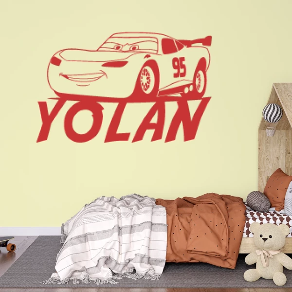 Sticker Yolan Cars