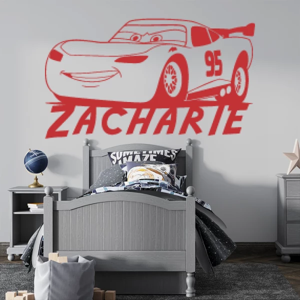 Sticker Zacharie Cars